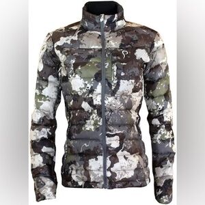 Prois CALLAID DOWN JACKET PUFFER CAMO HUNTING JACKET - Small EUC